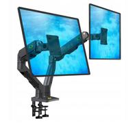 Support ecran - fixation ecran North bayou Support de bureau pour 2 écrans 27 - 34 pouces (G65)''