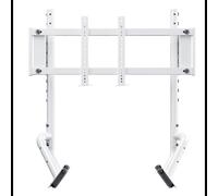 Support écran Oplite OP-R8-SMMW pour simulateur de vol/course en acier blanc dimensions 995x112x255 mm