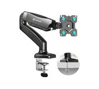 Support Ecran PC Bureau 13-32 Pouces, Pied Ecran PC jusqu'à 8 kg, Porte Ecran PC Inclinable Pivotant VESA 75x75 - 100x100, G80-B Noir