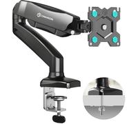 Support Ecran Pc Bureau Pour 13-32 Pouces Moniteur,Bras Articulé Écran Pc Poids De 8 Kg-Pied Ecran Pc Gaz Ressort Avec Vesa 75X75