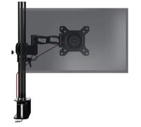 Duronic DM351X2 Bras pour Moniteur d’Ordinateur Support d'écran PC articulé Ergonomique VESA 75 100 Hauteur Ajustable Rotatif Inclinable Pivotant avec Extension Compatibilité Universelle