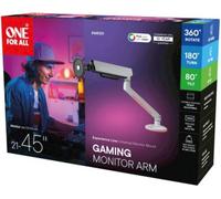 Support écran PC ONE FOR ALL écran 21/45'' blanc RGB inclinable