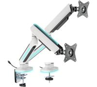 Bras Articulés Double Équipé De Led Rgb - Oplite Mt20 - Blanc