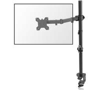 Support Ecran Pc Pour Écran Lcd/Led 13-32 Pouces, Bras Pour Moniteurs D'Ordinateur Avec Poteau De 80 Cm, Hauteur Réglable Inclinaison Et Pivotant Rotation Vesa 75/100 Mm Jusqu'À 10Kg (Md6821)