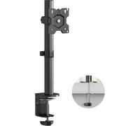 Support Ecran Pc Pour Moniteur De 13-34 Pouces, Bras D'Écran Pc Jusqu'À 8 Kg, Vesa 75X75, Vesa 100X100 Pied Ecran Pc, Support Ecran Rotatif Inclinable Pivotant Réglable Noir D101E-B