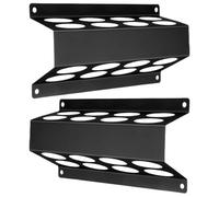 Support Électrode Soudage - 26x18x18cm Râtelier Tubes, Métal Porte Tiges Tig | 8 Emplacements Mural Outil Tiges Tubes Pour Garage Atelier Industriel Maison, Rangement Vertical Gain Place Pour Technici