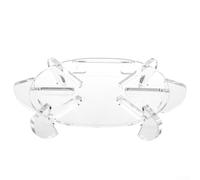 Support élégant en acrylique pour haut-parleur Sonos Move, support de bureau antidérapant pour décoration de maison, bureau, accessoire audio peu encombrant en noir ou transparent (transparent)