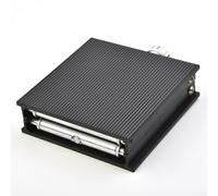 Support élévateur de défonceuse en aluminium de qualité professionnelle, hauteur personnalisable, excellent support pour le travail du bois et la gravure (noir)