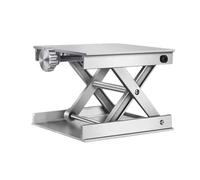 Support élévateur de laboratoire, plate-forme élévatrice de laboratoire, support élévateur de laboratoire, table élévatrice Élévateur à ciseaux de laboratoire, base de levage réglable en alliage d'alu