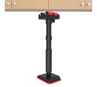 Support élévateur manuel - Hauteur réglable, montage armoire | Barre multifonction pour salle de bain, chambre, cuisine rustique, salon, installation pratique