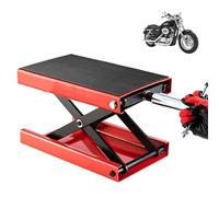 Support élévateur réglable pour moto, antidérapant pour un entretien facile, plate-forme de réparation de VTT robuste, établi portable réglable en hauteur pour moto
