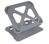 Support élévateur - TOOQ - Aluminium - Ergonomique - Réglable - Gris