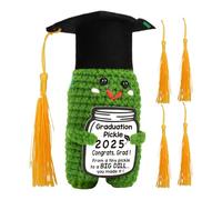 Support émotionnel au Crochet | Réjouissez-Vous avec 5 Chevilles colorées | Jouet pour diplôme tricoté avec Carte d'encouragement - Idéal pour Les Adolescentes Filles et garçons, Decor