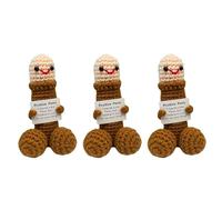 Support émotionnel en forme de pénis, cadeaux drôles en crochet pour hommes, pénis en tricot en soutien émotionnel, cadeaux d'anniversaire et de la Saint-Valentin inspirants pour petit ami et mari