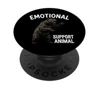 Support émotionnel Grizzly Funny Animal Design PopSockets PopGrip Adhésif