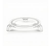 Support en Acrylique avec Pieds, Transparent | Transparent, Compact, Socle pour Enceinte, Salon, Audiophiles
