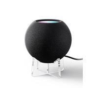Support en acrylique pour Homepod Mini (sortie en 2020), support Homepod, support sûr et stable qui protège bien les mini haut-parleurs Home Pod (transparent)