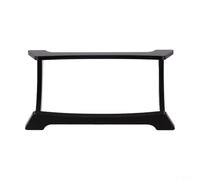 Support en acrylique transparent pour haut-parleur JBL Charge 6 - Base antidérapante pour la stabilité audio de bureau (noir)
