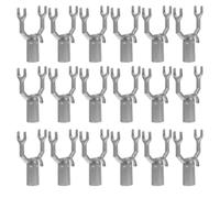 Support en Alliage D’aluminium 15 Pièces pour Branches D’arbre Argenté