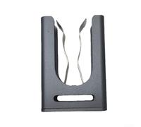 Support en alliage d'aluminium pour voiturettes de golf avec support magnétique, clips en acier inoxydable résistant à la chaleur pour jauge de bague 30-60, étui gris compact pour la plage