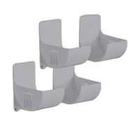 Support en aluminium - 4 organiseurs de porte d'armoire | Support de papier d'aluminium de cuisine | Support de papier d'aluminium latéral adhésif | Boîte de rangement pour porte d'armoire | Solution