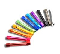 Support en aluminium M3X15-50mm, 10 pièces, Double tête hexagonale, couleur, joint en aluminium, colonne de support,Bleu foncé,M3x30mm