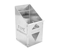 Support en aluminium noir pour remorque/garage fermé - Peut contenir en toute sécurité un extincteur de 2,3 kg | Construction durable | Facile à installer (66105)