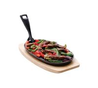 Support en bois clair pour plat GG133