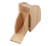 Support en bois conçu en forme d'éventail pour ranger les filtres en papier couramment utilisés dans la fabrication de café goutte à goutte à main