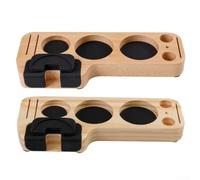 Support en bois multi-fentes pour écran d'inviolabilité et de rondelle | Fabriqué à partir de bois de hêtre et de pin ; finition naturelle, construction robuste pour une utilisation quotidienne pour