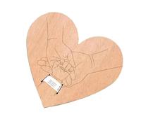 Support en bois pour annonce de naissance de nouveau-nés pour cadeaux de fête prénatale, souvenir et accessoires photo pour nouveau-nés