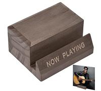 Support en Bois pour disques vinyles - CD - Présentoir pour CD - Présentoir Minimaliste et élégant - Compatible avec vinyles et vinyles