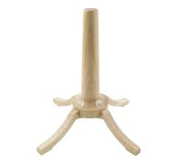 Support en bois pour saxophone soprano avec coussinet en silicone antidérapant pour un affichage sûr et un rangement stable pour trompette