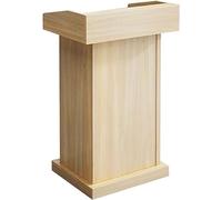 Support en bois, réglable pour présentations, pupitre de conférence pour l'école, l'église et le bureau, équipement professionnel pour parler et enseigner