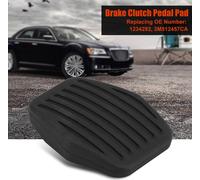 Support en caoutchouc pour pédale - Tapis en caoutchouc robuste pour frein et embrayage - Convient à la Ford Focus MK2, CMAX, Kuga - Référence : 1234292, 3M512457CA