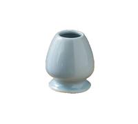 Support en céramique pour matcha - Cadeau original pour matcha - Set à thé de qualité supérieure avec chases en bambou - Porte-balai en céramique avec cuillère