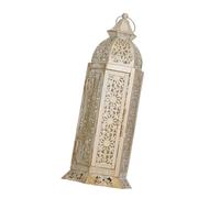 Support en fer antique avec base sécurisée assurant la protection - Support pour décoration de festivals du Moyen-Orient - Remplacement facile