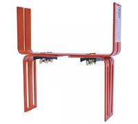 Support en forme de H - Pour Jardinière Support pour jardinière de balcon Orange 06
