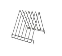 Support en inox pour 6 planches à découper