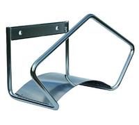 Support en inox pour tuyau, fixation murale. Stockage 25 m de tuyaux 1/2" ou 20 m de tuyaux 3/4". Réalisé en acier inoxydable 304. Finition électropolie.