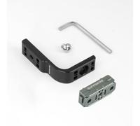 Support en L en Aluminium pour Insta360 X6 Support de Prise de Vue Vertical/Horizontal Support de Montage d'Adaptateur d'Extension en Métal pour Insta360 X6 Accessoires d'Appareil Photo