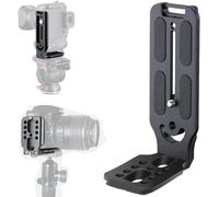 Support en L Quick Release pour appareil photo reflex numérique - Support vertical avec plaque de dégagement rapide - Vis Arca Swiss 1/4" pour appareil photo sans miroir Manfrotto DJI Zhiyun