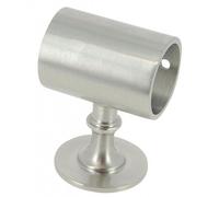 Support en laiton pour corde de rampe - Ø30 mm - largeur 60 mm - laiton nickelé CADAP