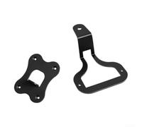 Support en métal conçu pour haut-parleur Wiim pour permettre un montage fixe sans ajuster l'orientation du haut-parleur (noir)