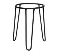 Support en métal for boule de jardin, sphère géométrique cristal, support for plantes hydroponiques, base vase décorative nordique, petit présentoir for et décoration intérieure(10.50X8.50X8.50CM)