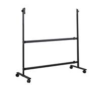 Support En Métal Noir Pour Tableau Blanc, Chevalet De Tableau Blanc Réglable Pour L'école, Le Bureau Et La Maison, Support Uniquement