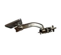 Support en Métal pour Module de Batterie Électronique avec Pince | Argenté, Stable et Assemblage Rapide, Compatible avec Module Électronique et Pinces de Support de Cymbale
