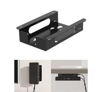 Support en métal pour station d'accueil Dell sous table et support mural pour Dell UD22 WD19 WD22TB4 WD25 SD25 série Dock & adaptateur secteur Support de montage pour station d'accueil d'ordinateur