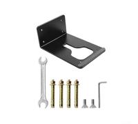Support en métal robuste pour haut-parleur Denon Home600 - Montage mural | Ajustement parfait, pour métal de qualité supérieure, finition noire, 9 x 14,5 cm, pour Denon Home 600