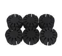 Support en Mousse EVA 6 Pièces pour Tir à l'arc - Séparateur de Support Rond Compact avec Rangement sécurisé pour Accessoires